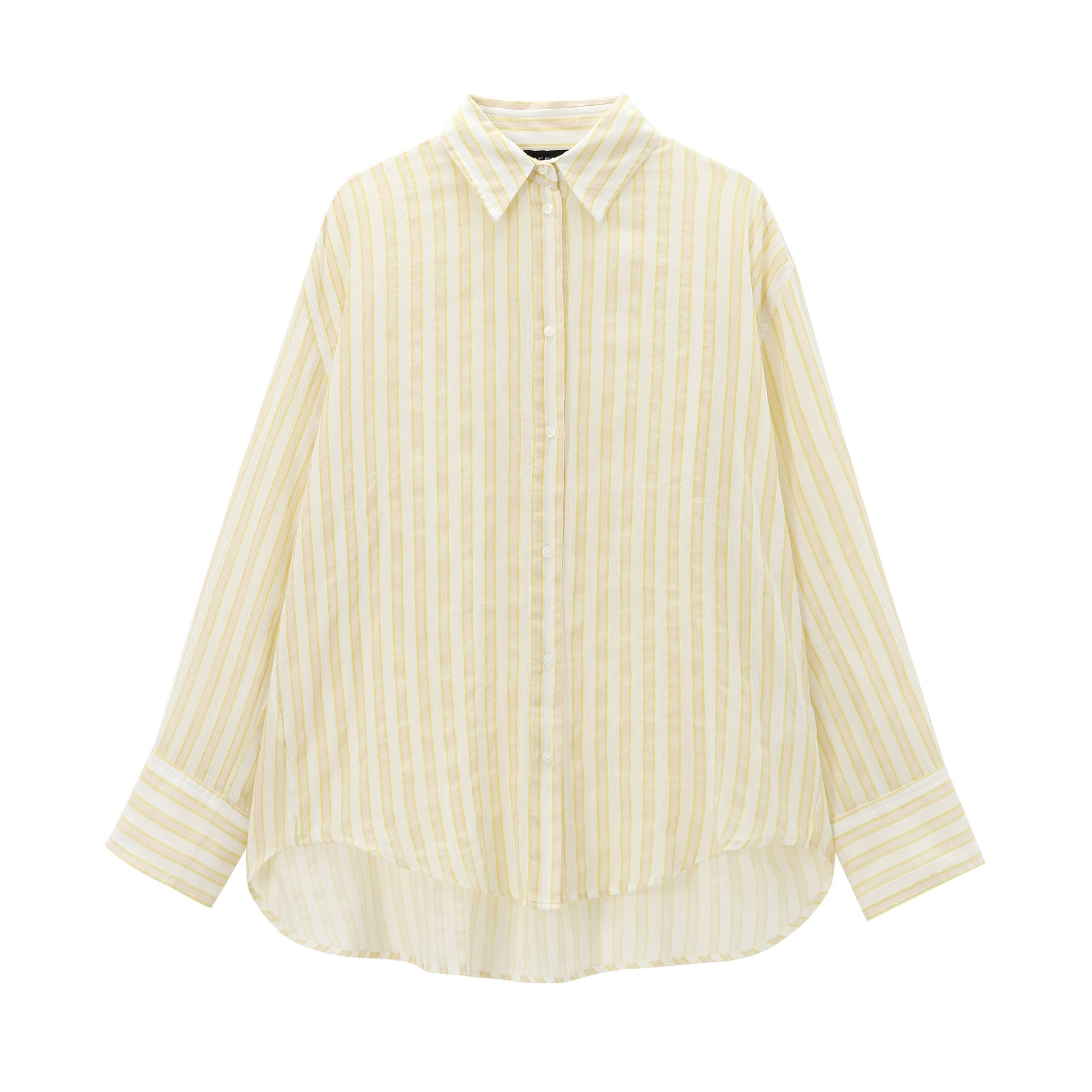 Yipinpay New Loose Striped Casual Shirt 0881072