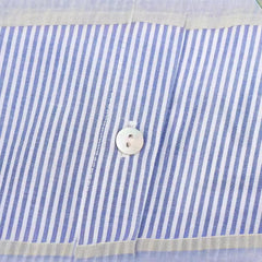 Yipinpay Spring Style Hollowed-Out Embroidered Striped Shirt 3211994